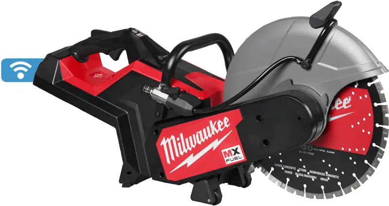 Aku rozbrušovací pila Milwaukee MX FUEL MXF COS350G2FC-802 (350 mm), ONE-KEY, 2x aku MXF XC608 + MXF FC + HUDD 350mm + taška, 4933499772